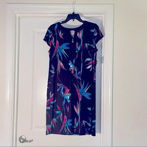 Anne Klein tropical shift dress